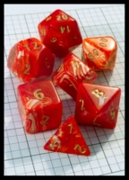 Dice : Dice - Dice Sets - Crystal Caste Red Silk Giants - Ebay Jan 2014